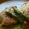 Filetto di maiale agli asparagi