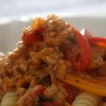 Fusilli peperoni e tonno