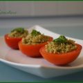 Pomodori ripieni di quinoa al pesto