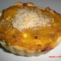 Tartellette alla zucca e mostarda