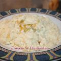 Risotto mascarpone e fiori di zucca