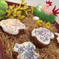 COLOMBINE DI PASQUA CON MELE SPEZIATE