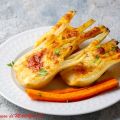 Finocchi gratinati alla ricotta e pancetta