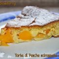 Torta di Pesche sciroppate al Brandy