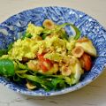 Mini insalatine Nicoise con nocciole