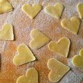 CUORI DI PASTA FRESCA ALL'UOVO
