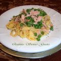 Tagliatelle Salmone e Piselli
