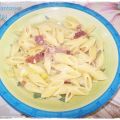 Pennette, speck e zucchine