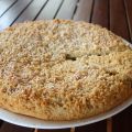 Sbrisolona ripiena con ricotta e amaretti