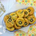 MINI FRITTATINE ALLE OLIVE NERE E ZUCCHINE