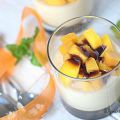 Panna cotta con mango e crema di aceto[...]