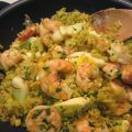 Riso gamberi e curry