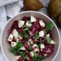 Insalata di radicchio, soncino, pere e semi di[...]