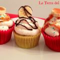 Banana Split Cupcakes