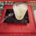 Coconut ice cream --- gelato al cocco