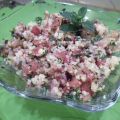 INSALATA ARABA DI POMODORI MENTA E PREZZEMOLO