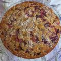 Torta rovesciata di prugne
