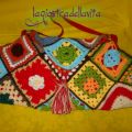 borsa con mattonelle alluncinetto