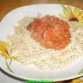 PASTA CON POMODORO E MELANZANE