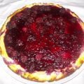 CHEESECAKE CON GELE' DI LAMPONI