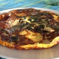 Frittata bietole e caprino