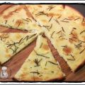 Schiacciatina con le Patate e rosmarino