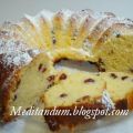 CIAMBELLA DI RICOTTA E MIRTILLI