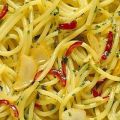 Spaghetti aglio,olio e peperoncino