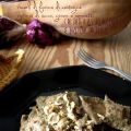Ravioli di farina di castagne ripieni di zucca,[...]