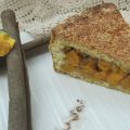 Torta della nonna ripiena di zucca.