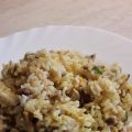 RISO INTEGRALE BASMATI CON FUNGHI SPEZIATI