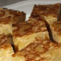 Tortilla di patate e cipolle