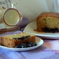 Plumcake integrale ai mirtilli senza lattosio