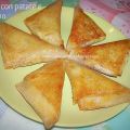 Triangoli di pasta brik con patate e tonno /[...]