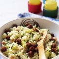 
Insalata di cous cous con ceci e mele