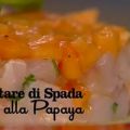 Tartare di spada alla papaya - I men