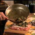 Rotolo di carne con i funghi porcini (
