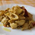 Conchiglie al Pesto di Olive Verdi