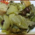 Zuppa sarda con carciofi