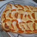 Focaccia di albicocche di fine stagione