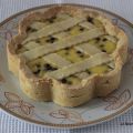 Fiore di frolla ricotta e cioccolato