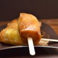 Riso allo zafferano e salsiccia da passeggio