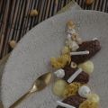 Spugne tiepide alla nocciola, mousse di[...]