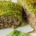 Involtini di verza con salsiccia e pecorino
