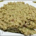 Risotto al pistacchio e Asiago