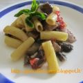 Pasta melanzane e tonno