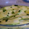 Zucchine marinate