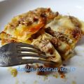 Lasagne ai carciofi e salsiccia