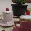 Cupcake al lampone