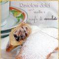 Ravioloni dolci ripieni di ricotta e scaglie di[...]